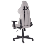 Gaming Stuhl drehbar WARRIOR Hellgrau