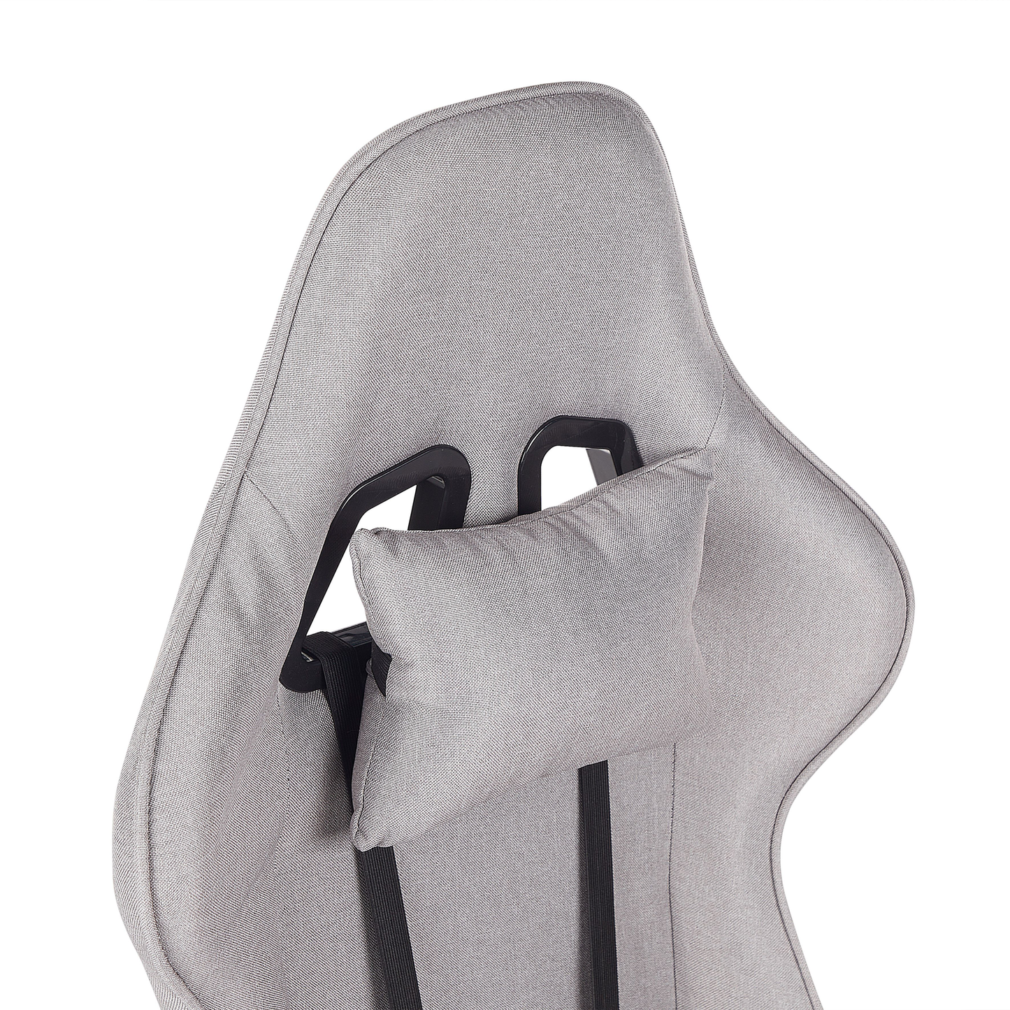 Gaming Stuhl drehbar WARRIOR Hellgrau