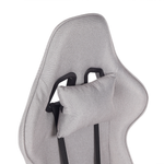 Gaming Stuhl drehbar WARRIOR Hellgrau