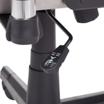 Gaming Stuhl drehbar WARRIOR Hellgrau