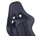 Gaming Stuhl drehbar GLEAM Kunstleder Schwarz