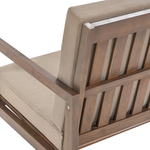 Sitzgruppe FSC® zertifiziertes Akazienholz Dunkler Holzfarbton PATAJA