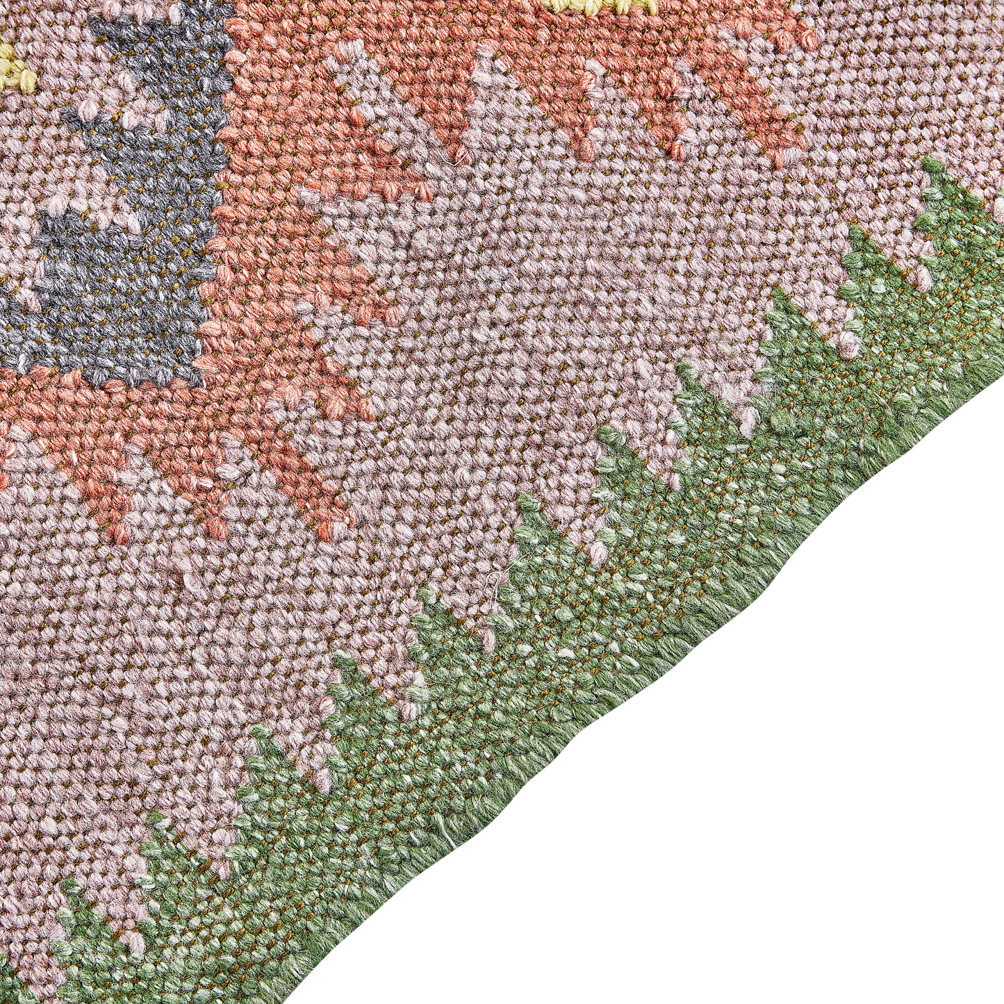 Outdoor Teppich mehrfarbig 140 x 200 cm orientalisches Muster Kurzflor SAHBAZ