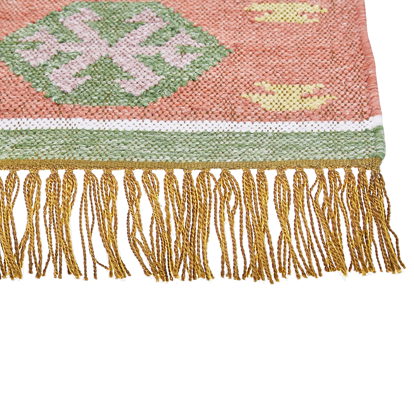 Outdoor Teppich mehrfarbig 140 x 200 cm orientalisches Muster Kurzflor SAHBAZ