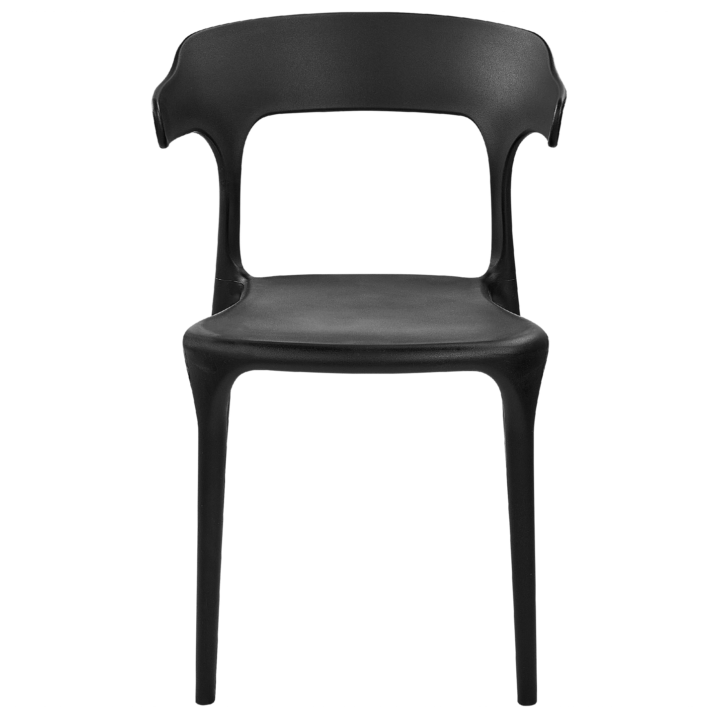 Esszimmerstuhl 8er Set GUBBIO Schwarz