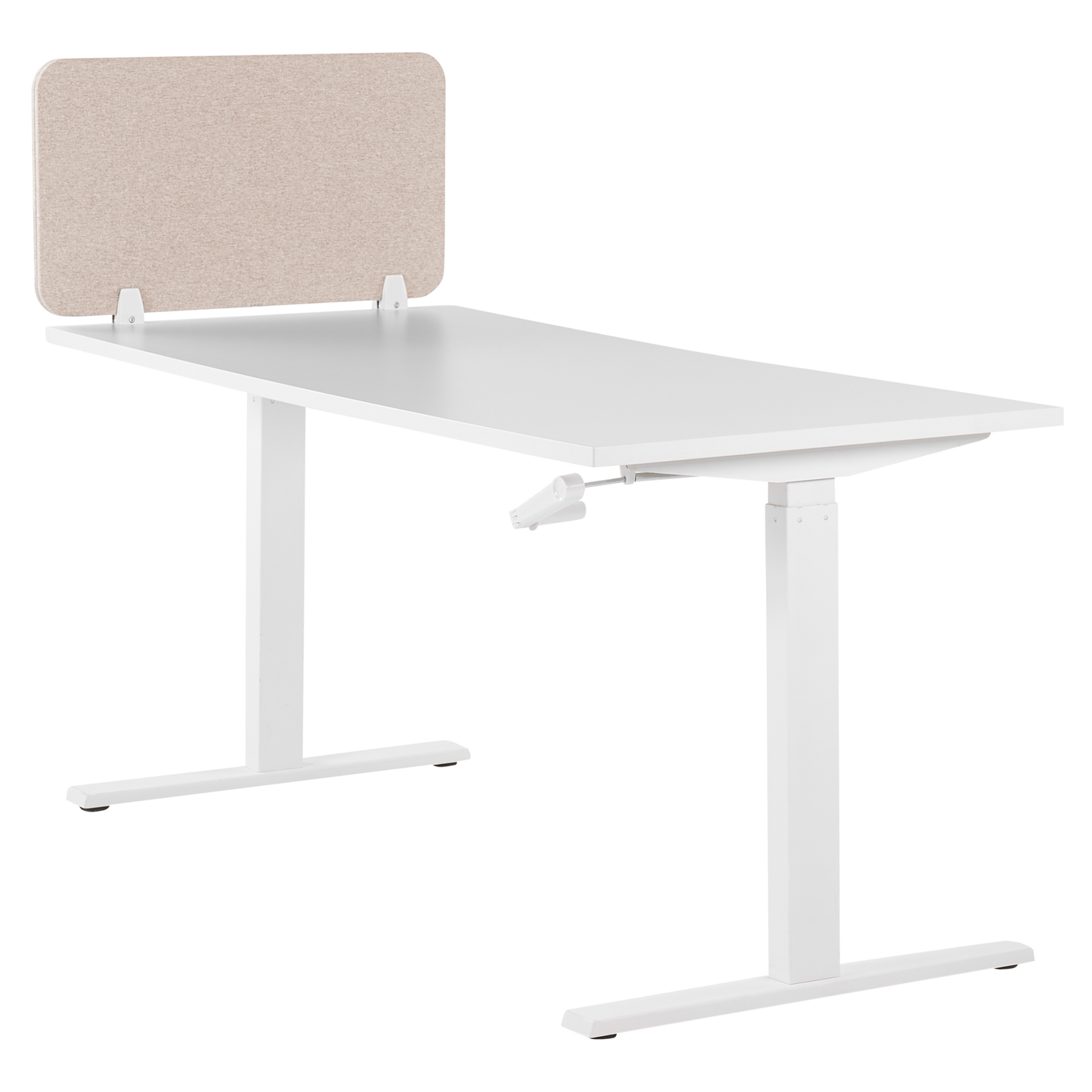 Schreibtischtrennwand beige 72 x 40 cm WALLY