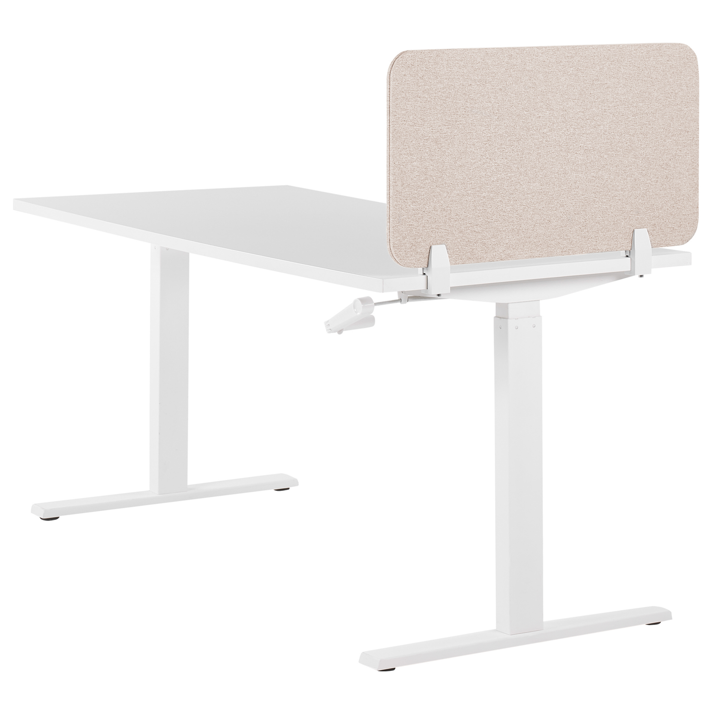 Schreibtischtrennwand beige 72 x 40 cm WALLY