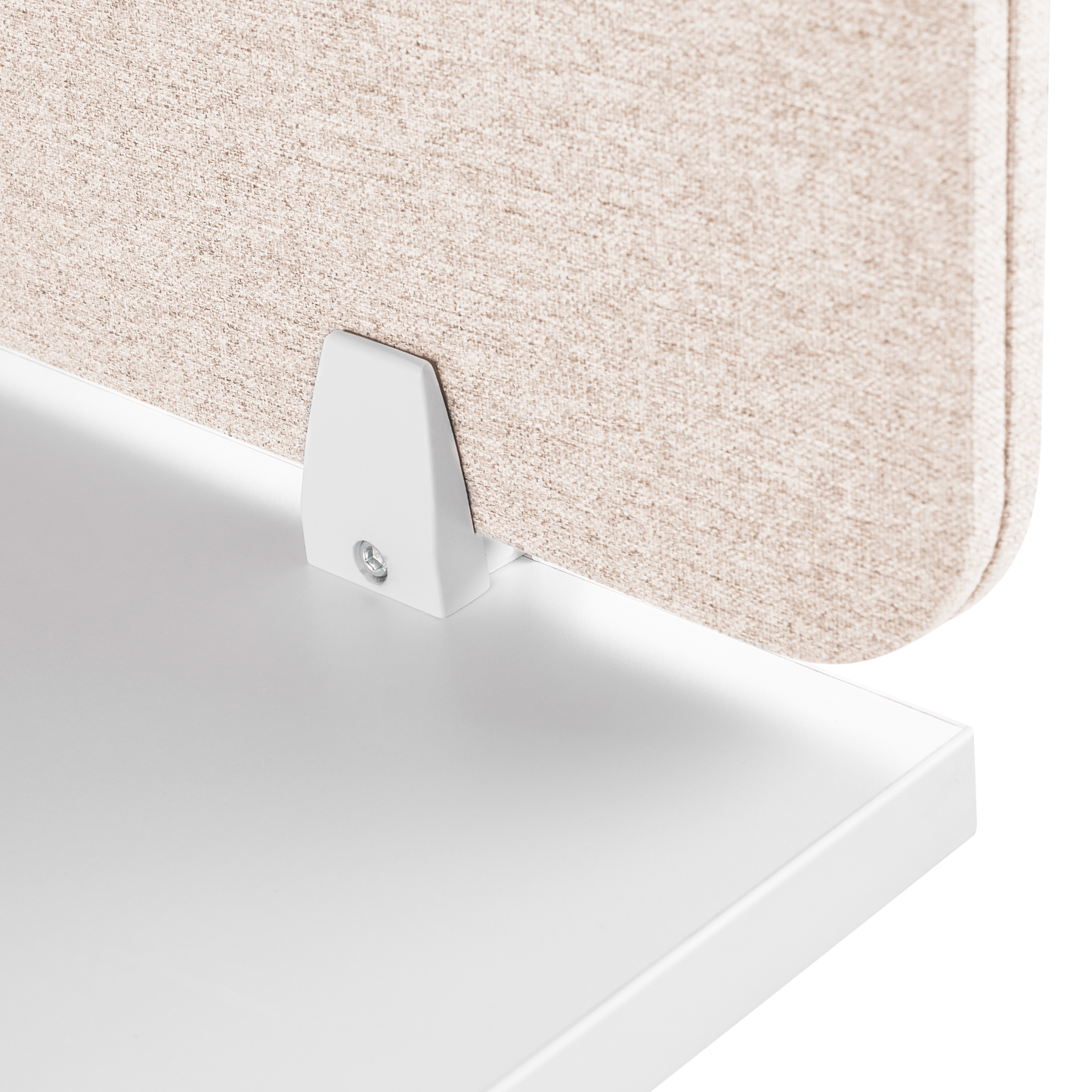 Schreibtischtrennwand beige 72 x 40 cm WALLY