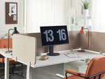 Schreibtischtrennwand beige 80 x 40 cm WALLY