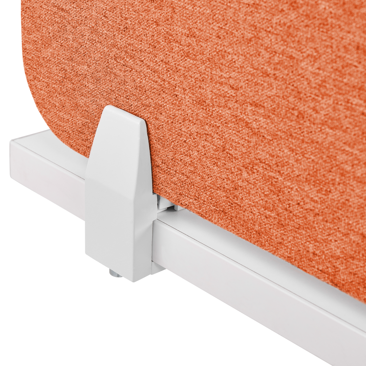 Schreibtischtrennwand hellrot 80 x 40 cm WALLY