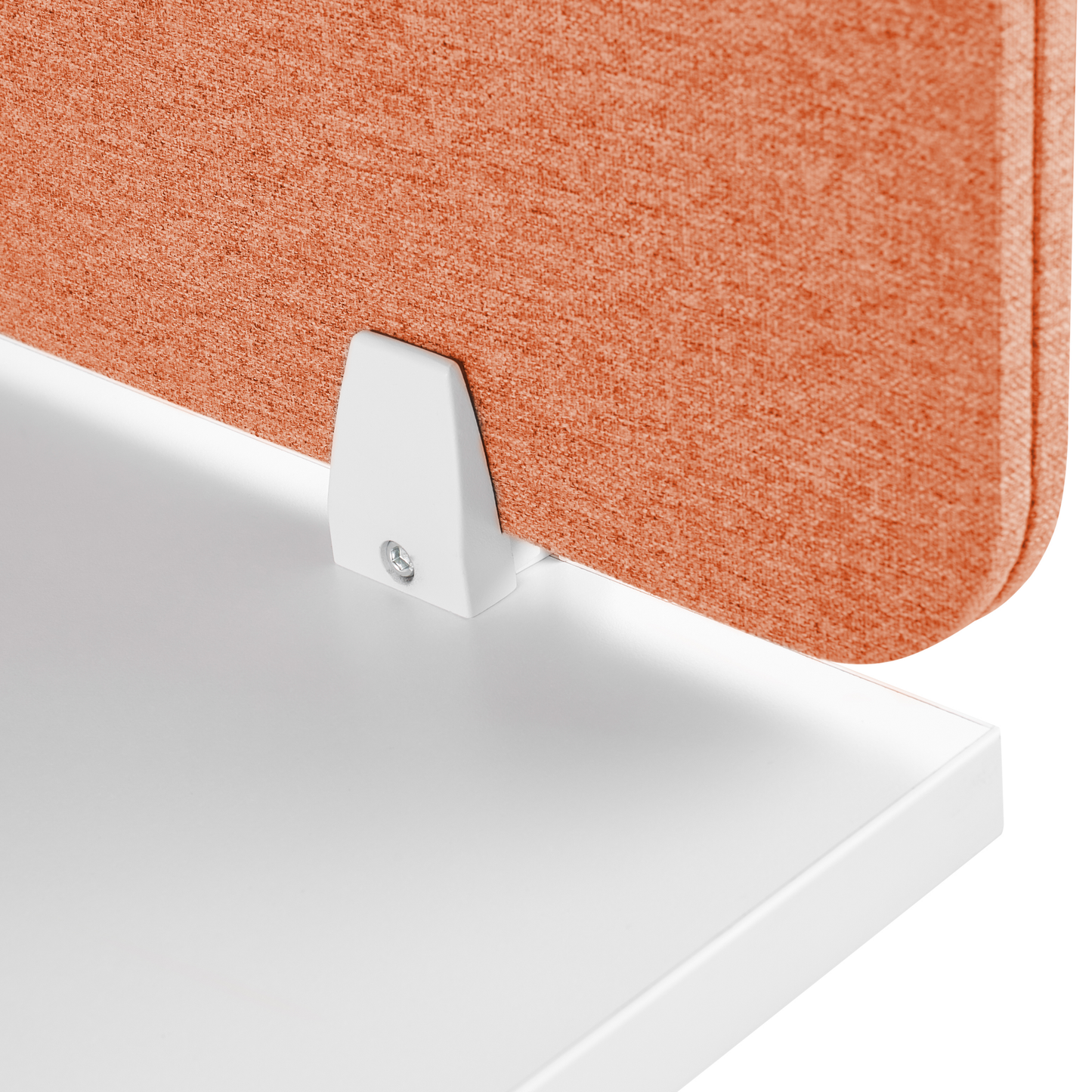 Schreibtischtrennwand hellrot 80 x 40 cm WALLY
