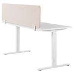 Schreibtischtrennwand beige 160 x 40 cm WALLY