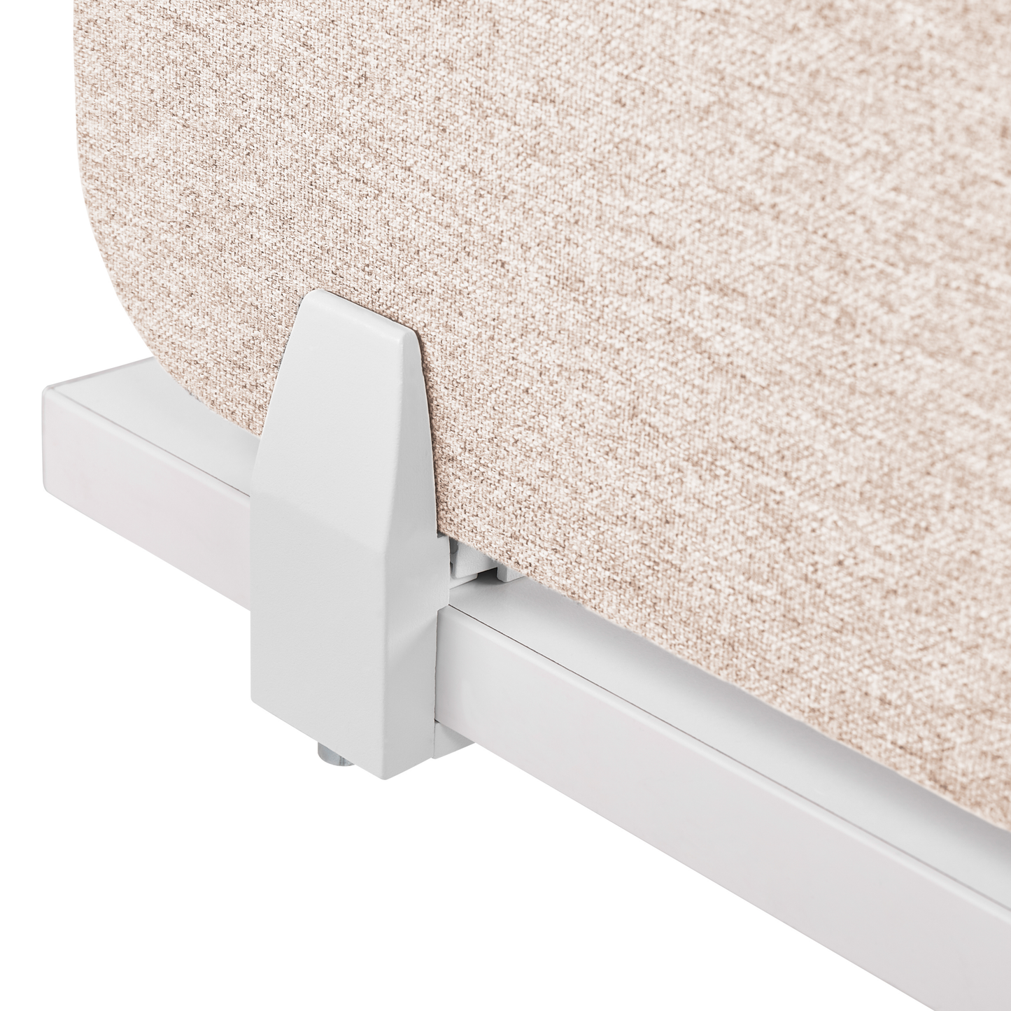Schreibtischtrennwand beige 160 x 40 cm WALLY
