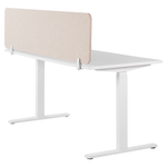 Schreibtischtrennwand beige 180 x 40 cm WALLY