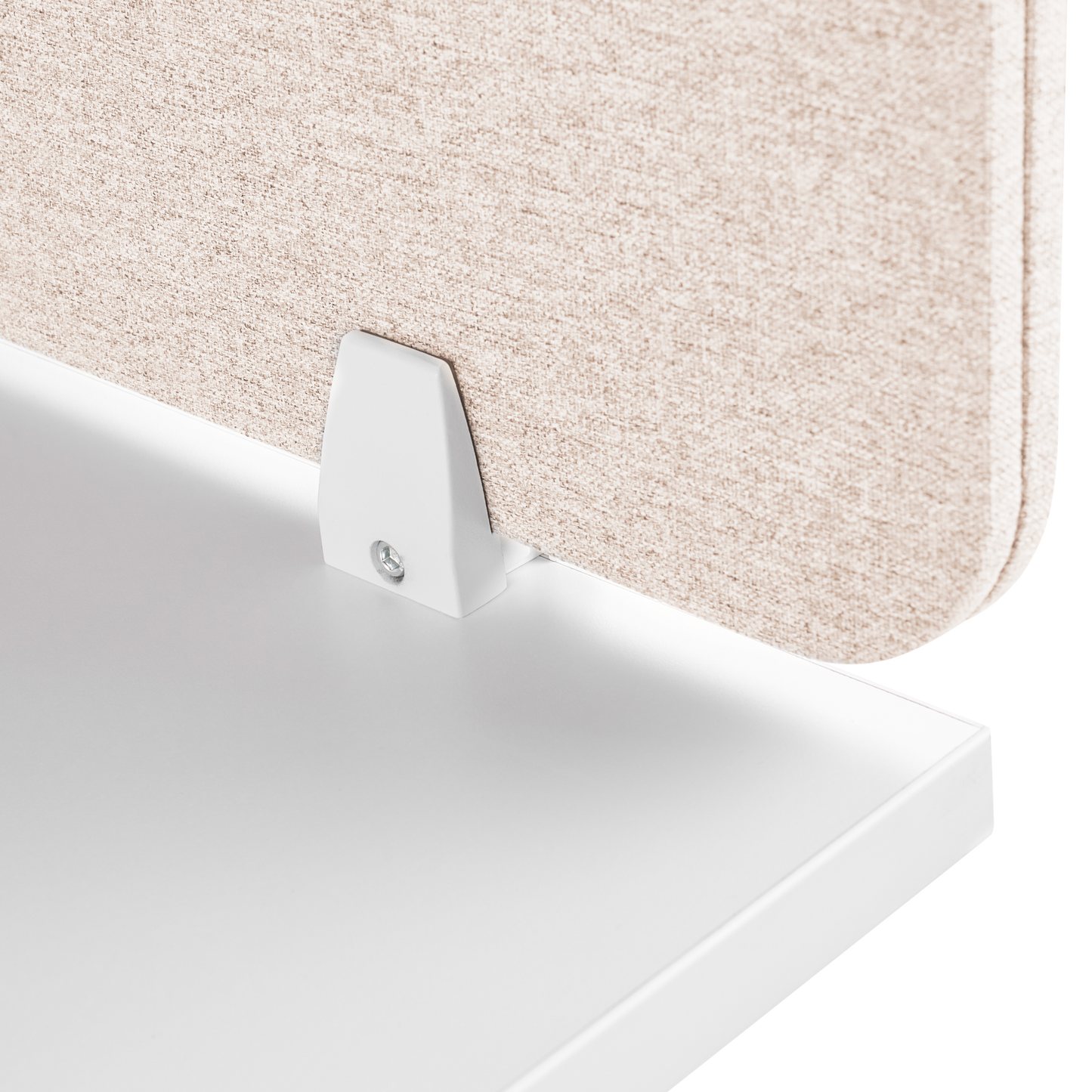Schreibtischtrennwand beige 180 x 40 cm WALLY
