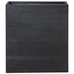 Blumentopf schwarz rechteckig 80 x 30 x 92 cm THIMENA