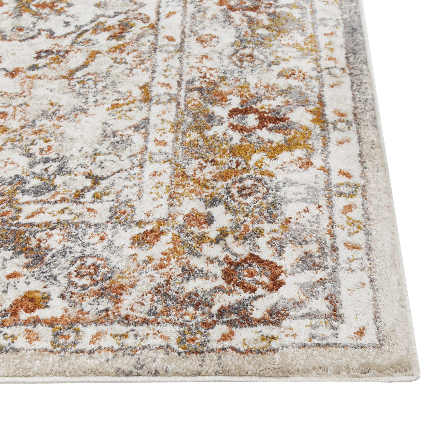 Teppich beige / braun 80 x 150 cm orientalisches Muster VAYK