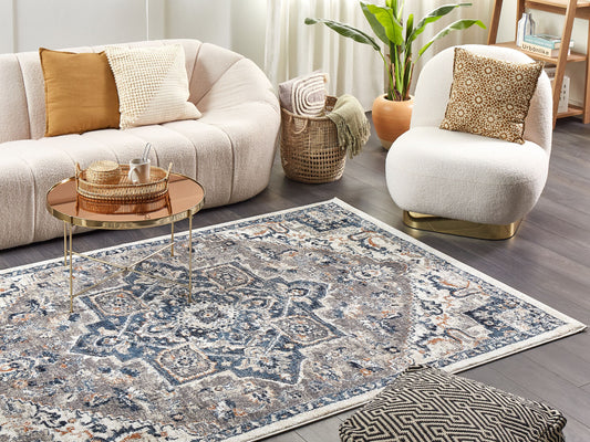 Teppich mehrfarbig 160 x 230 cm orientalisches Muster NERKIN