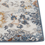 Teppich mehrfarbig 80 x 300 cm abstraktes Muster AKORI
