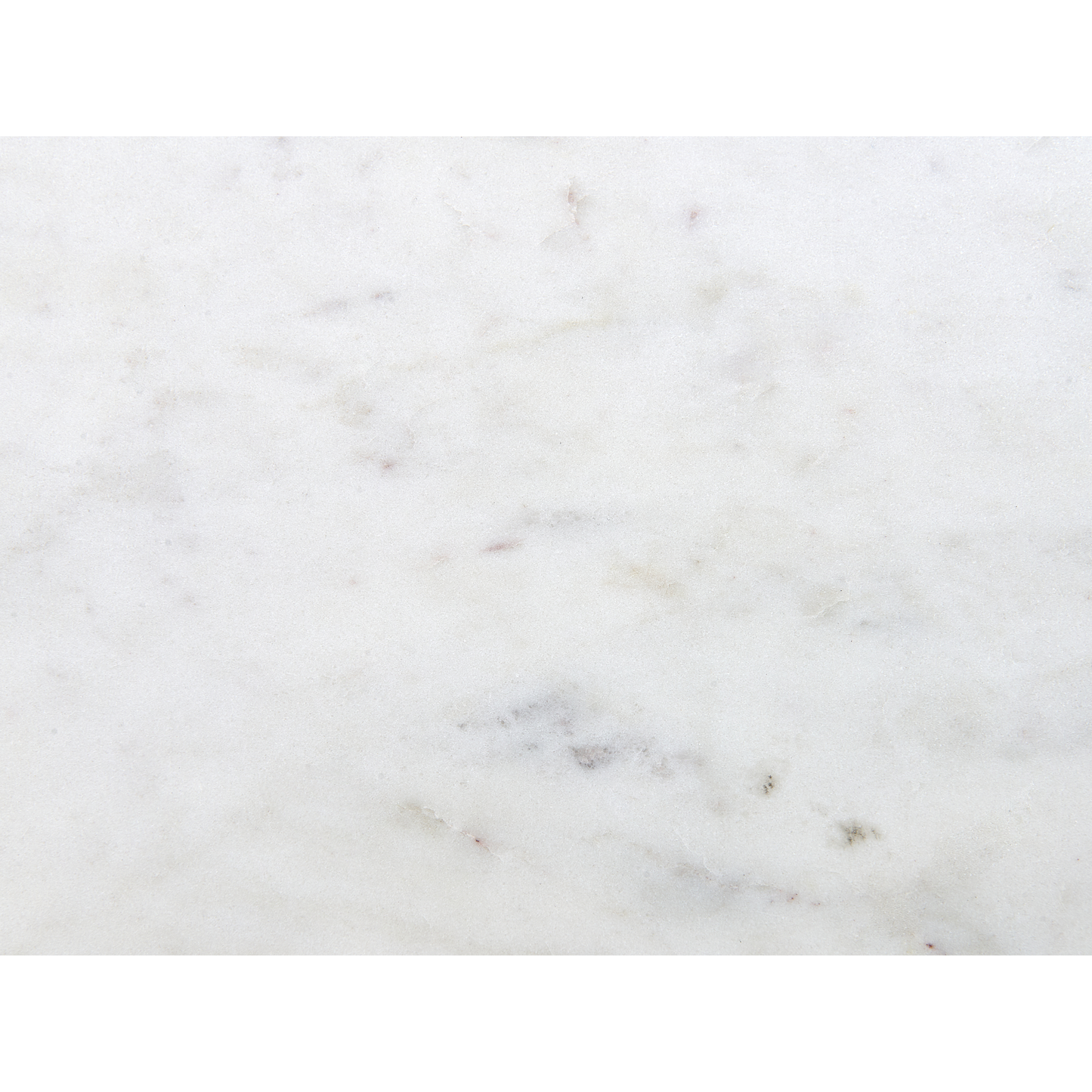 Beistelltisch Marmor weiss / schwarz rund ø 36 cm TIHOI