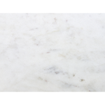 Beistelltisch Marmor weiss / schwarz rund ø 36 cm TIHOI