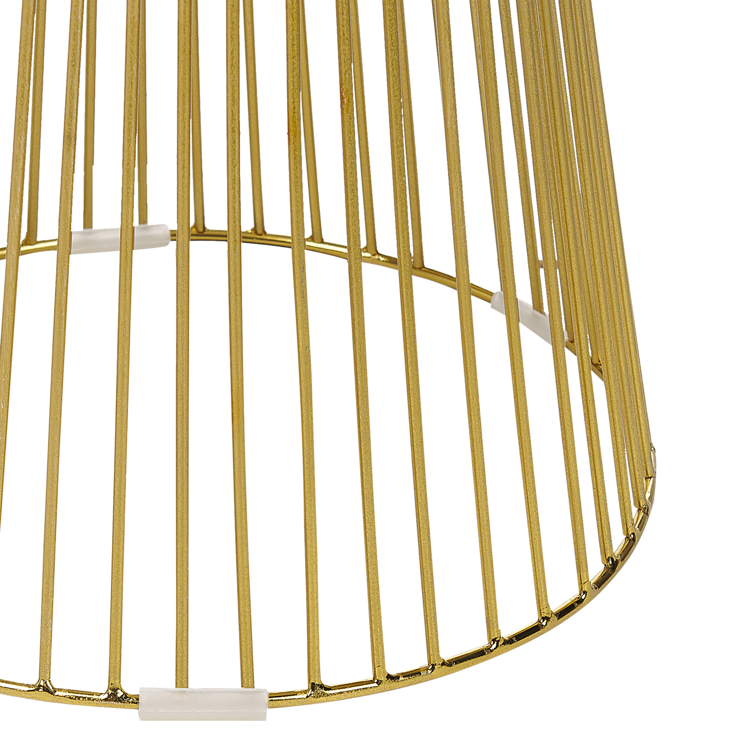 Beistelltisch Marmor weiss / gold rund ø 42 cm CHEYNES