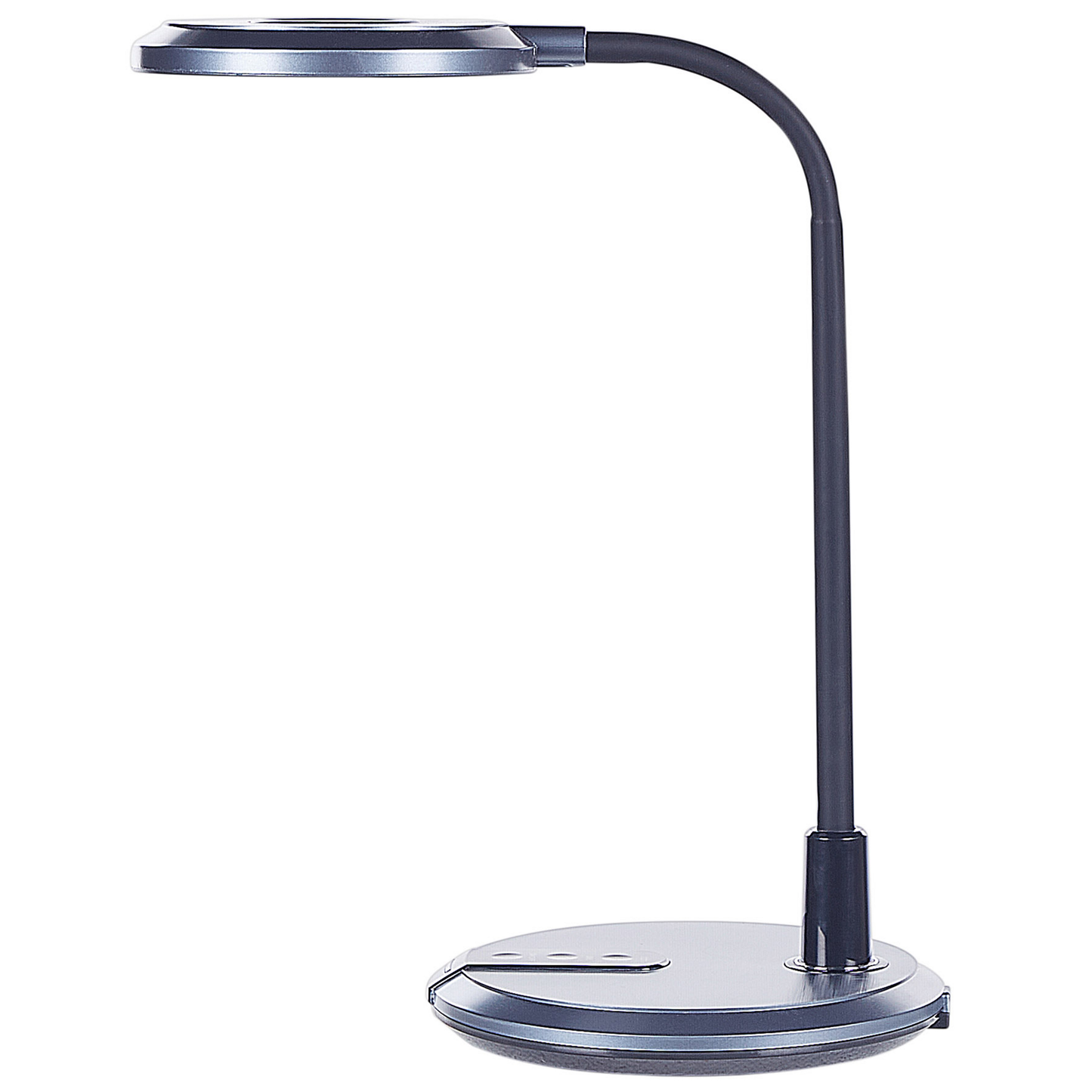 LED Schreibtischlampe COLUMBA verstellbar Metall Schwarz