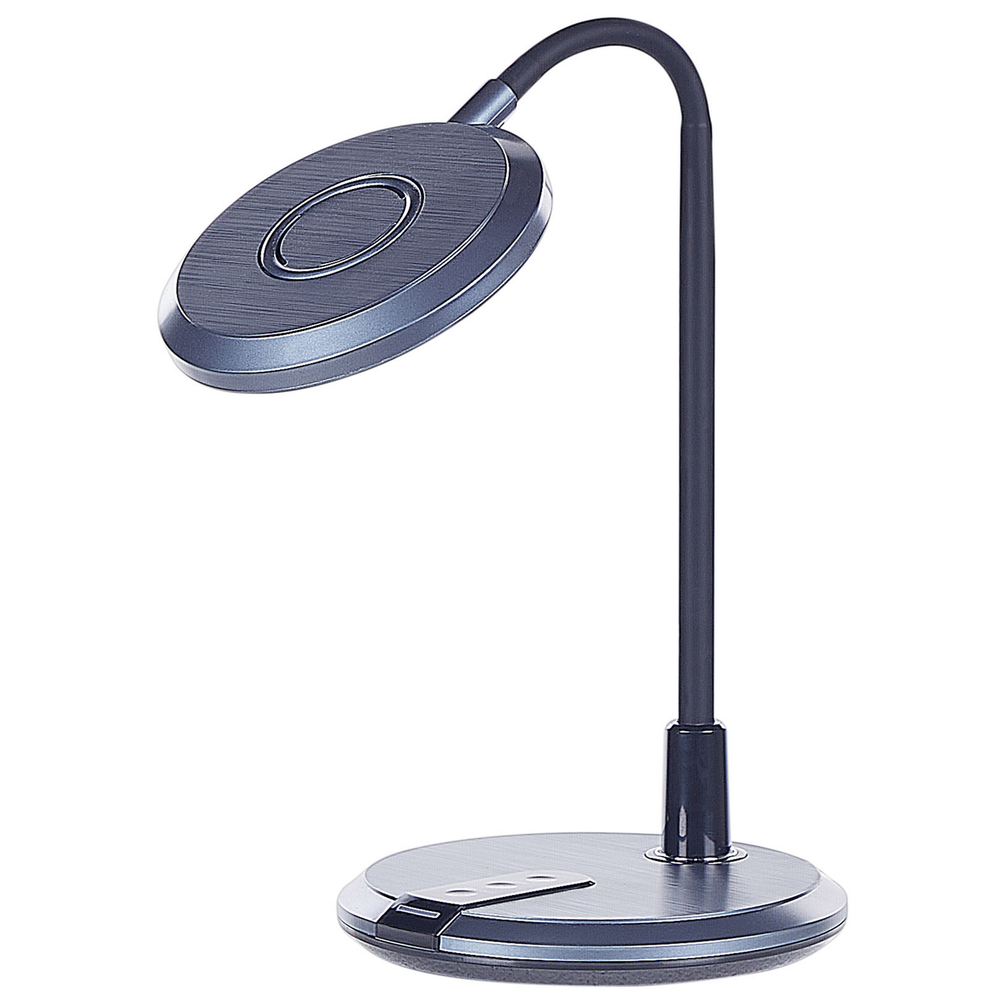 LED Schreibtischlampe COLUMBA verstellbar Metall Schwarz