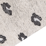 Teppich Baumwolle hellbeige Tiermotiv 160 x 230 cm AFIS