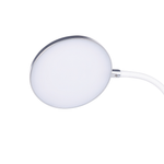 LED Schreibtischlampe COLUMBA verstellbar Metall Weiss / Silber
