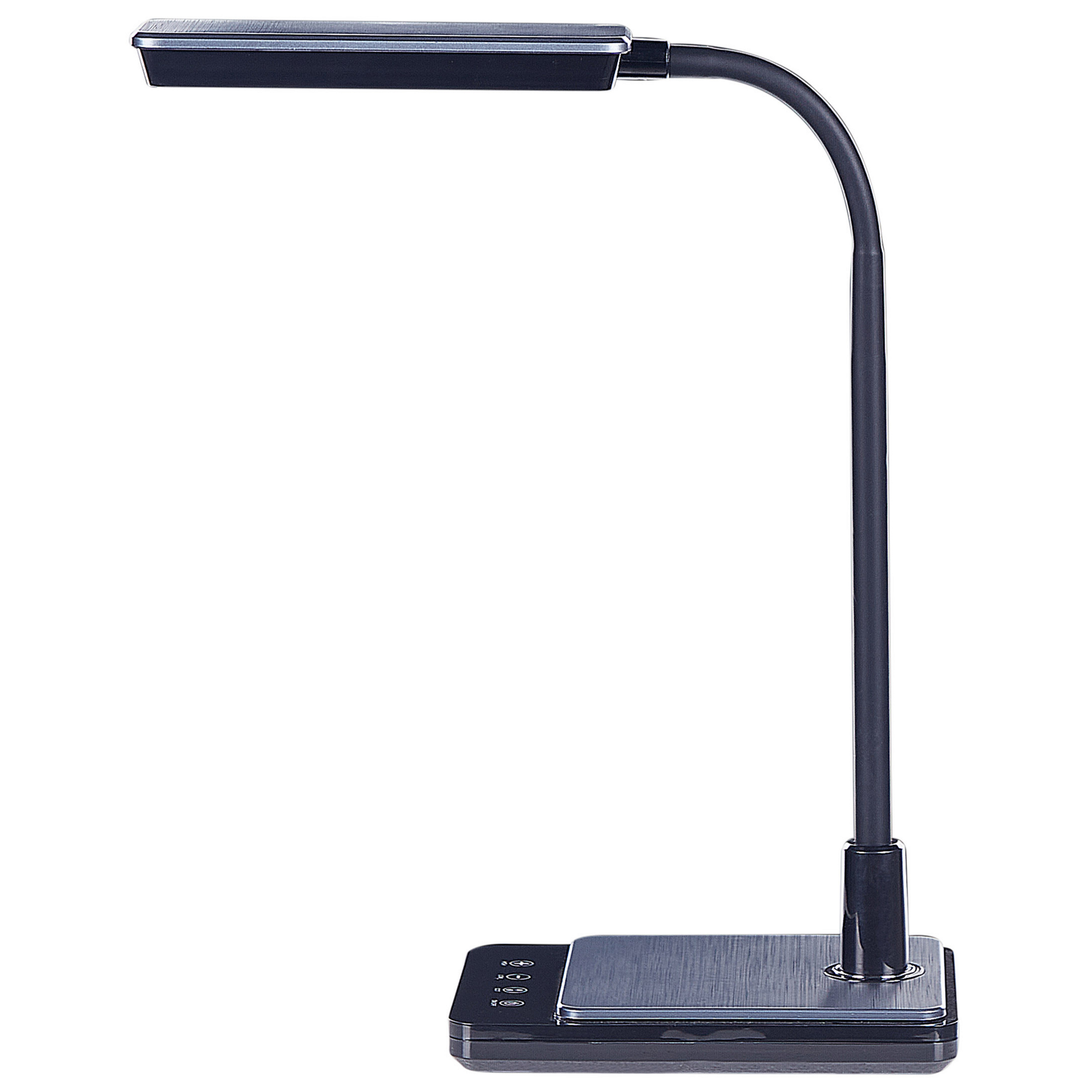 LED Schreibtischlampe CENTAURUS mit Dimmer Metall Schwarz