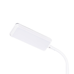 LED Schreibtischlampe CENTAURUS mit Dimmer Metall Weiss