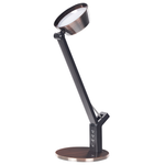 LED Schreibtischlampe CHAMAELEON mit Dimmer Metall Kupfer