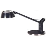 LED Schreibtischlampe CHAMAELEON mit USB-Anschluss Metall Messing