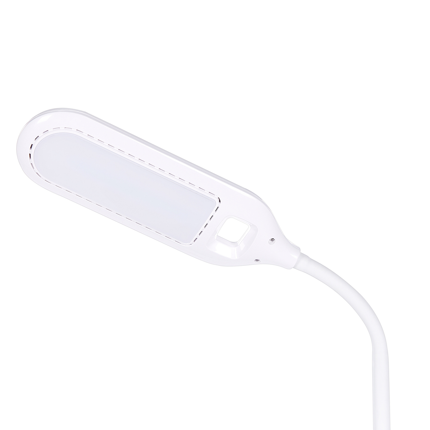 LED Schreibtischlampe CYGNUS mit Dimmer Metall Weiss