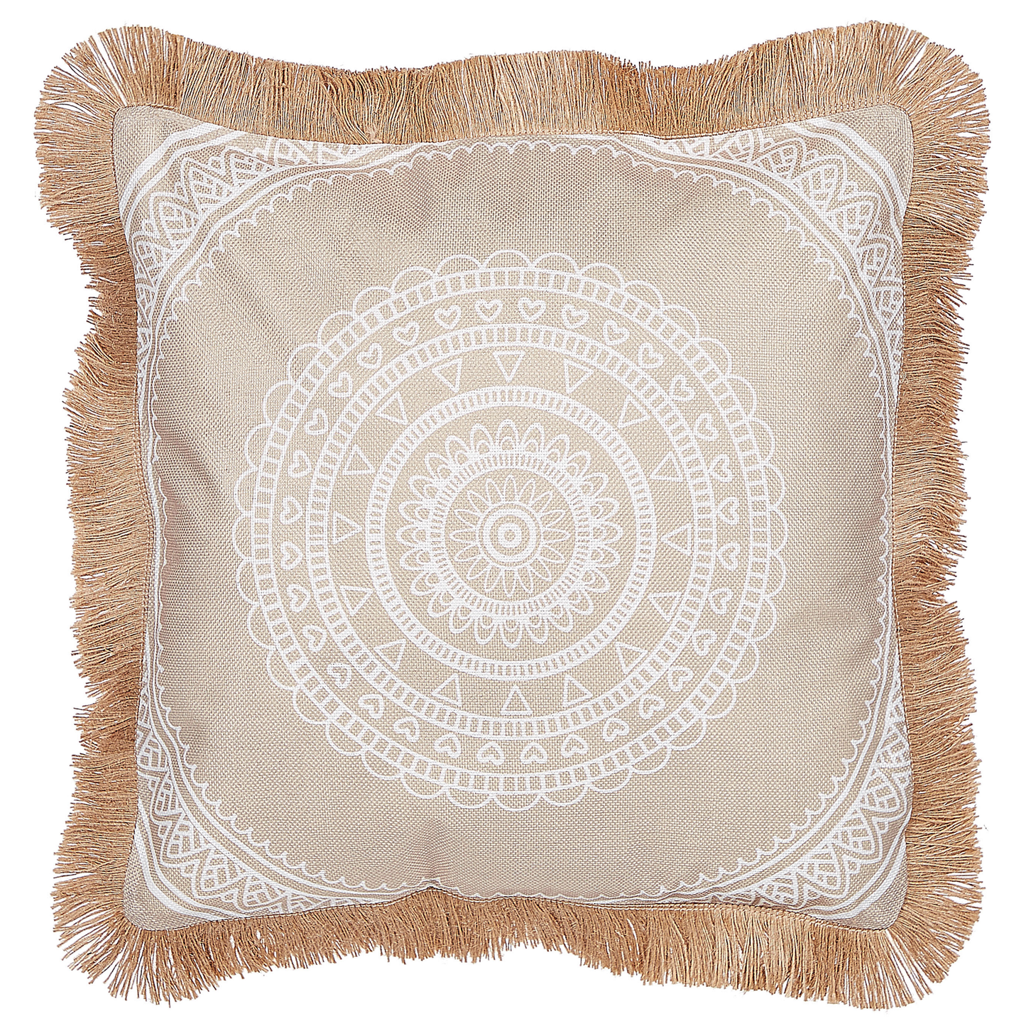 Dekokissen 2er Set GERANIUM 45 x 45 cm Beige Orientalisches Muster
