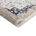 Teppich mehrfarbig 80 x 150 cm orientalisches Muster Kurzflor HERMON
