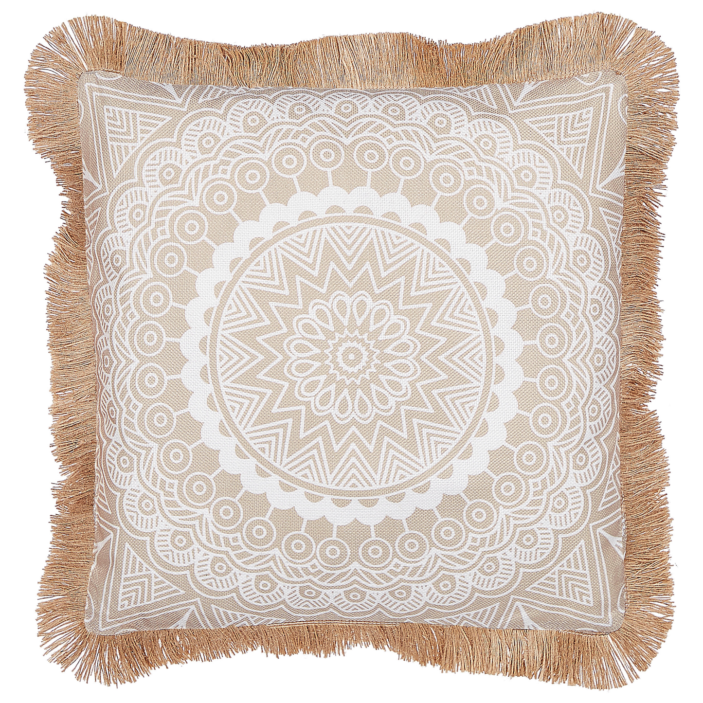 Dekokissen 2er Set AGRIMONY 45 x 45 cm Beige Orientalisches Muster