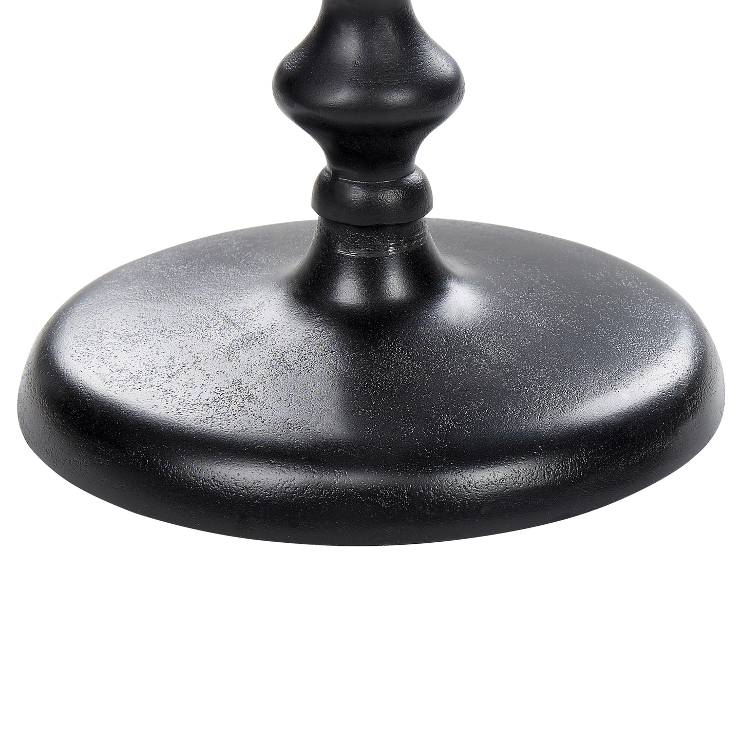 Beistelltisch Aluminium schwarz rund ø 30 cm ATAPO