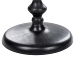 Beistelltisch Aluminium schwarz rund ø 30 cm ATAPO