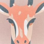 Dekokissen 2er Set CANDELABRA 45 x 45 cm Rosa Tiermuster