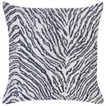 Dekokissen 2er Set MANETTI 45 x 45 cm Schwarz / Weiss Tiermuster