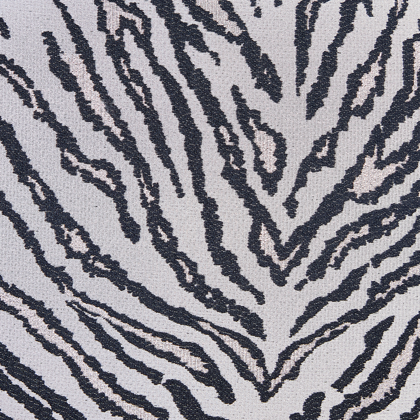 Dekokissen 2er Set MANETTI 45 x 45 cm Schwarz / Weiss Tiermuster