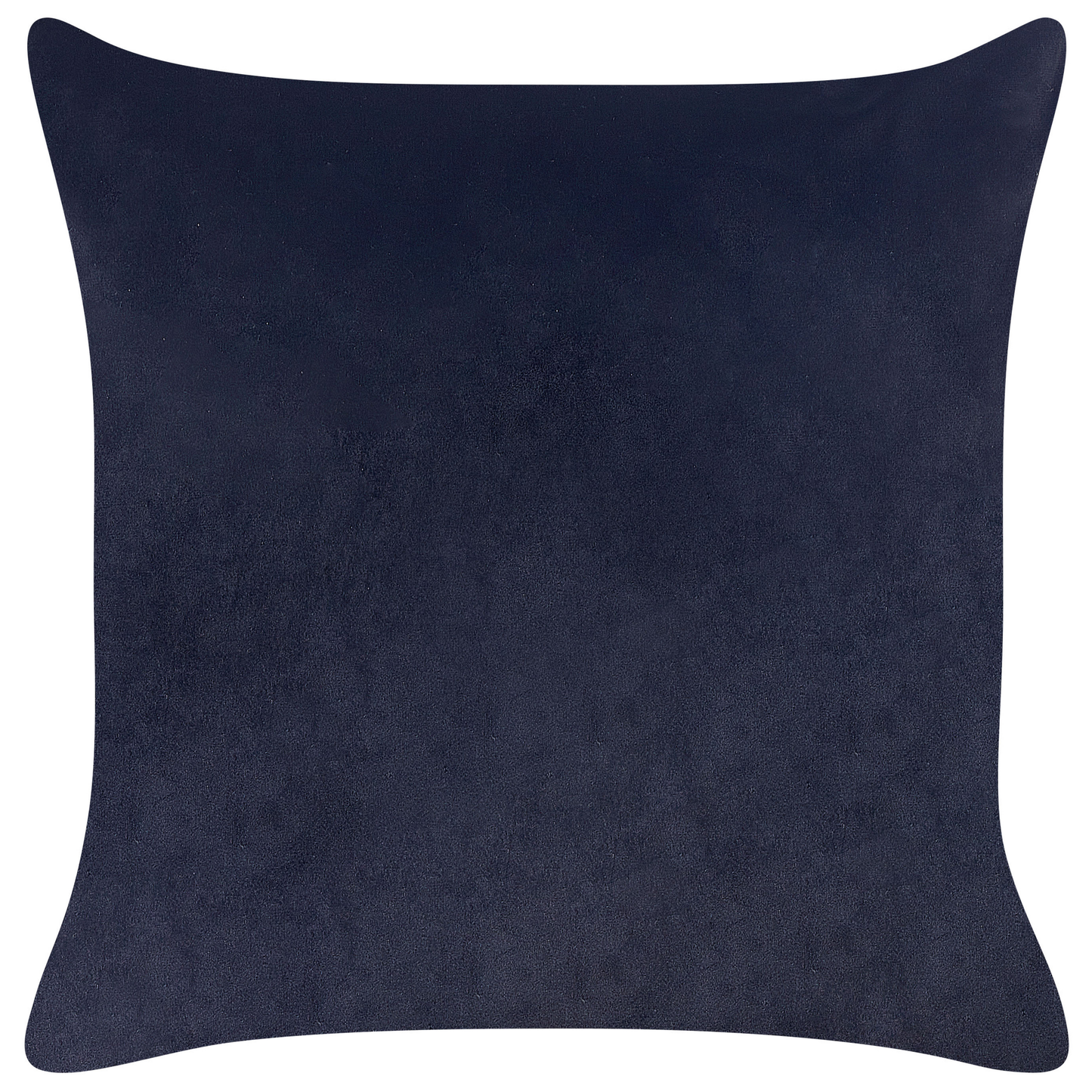 Dekokissen 2er Set GOLDENROD Samtstoff 45 x 45 cm Schwarz Pflanzenmuster