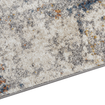 Teppich mehrfarbig 80 x 300 cm abstraktes Muster Kurzflor SHATIN