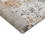Teppich mehrfarbig 80 x 300 cm abstraktes Muster Kurzflor SHATIN