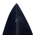 Dekokissen 2er Set MARULA Samtstoff 45 x 45 cm Schwarz Tiermuster