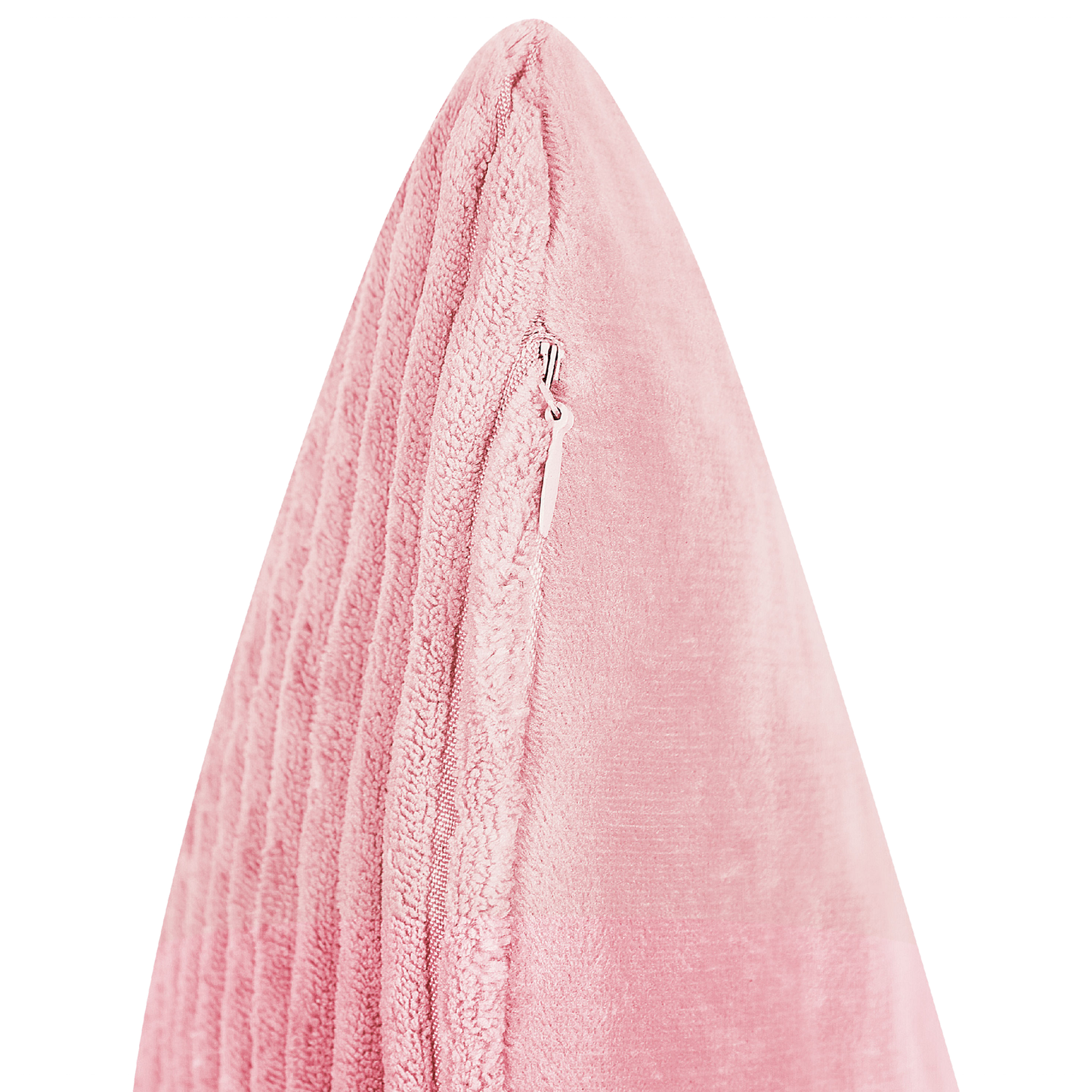 Dekokissen 2er Set MILLET Cord 43 x 43 cm Rosa Geometrisches Muster