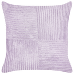 Dekokissen 2er Set MILLET Cord 43 x 43 cm Violett Geometrisches Muster