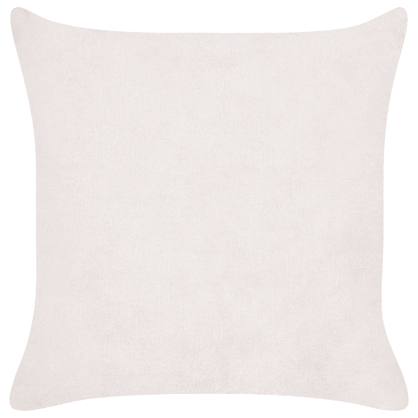 Dekokissen 2er Set MILLET Cord 43 x 43 cm Cremeweiss Geometrisches Muster